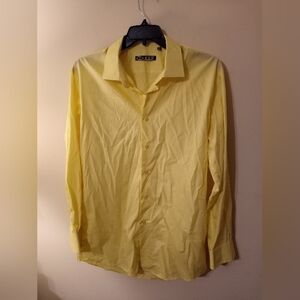 Yellow Men's Dress Shirt